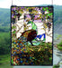Meyda Tiffany - 50562 - Window - Tiffany Peacock Wisteria - Mahogany Bronze