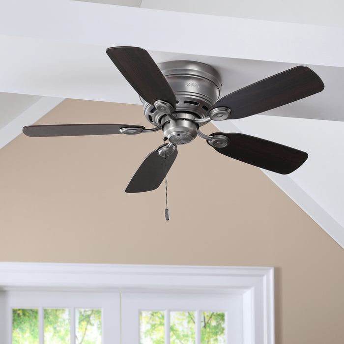 Hunter 42" Low Profile Ceiling Fan with Pull Chains