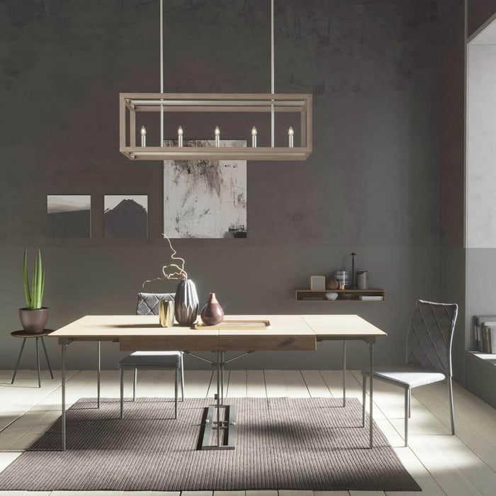 Hunter Squire Manor Five Light Linear Chandelier