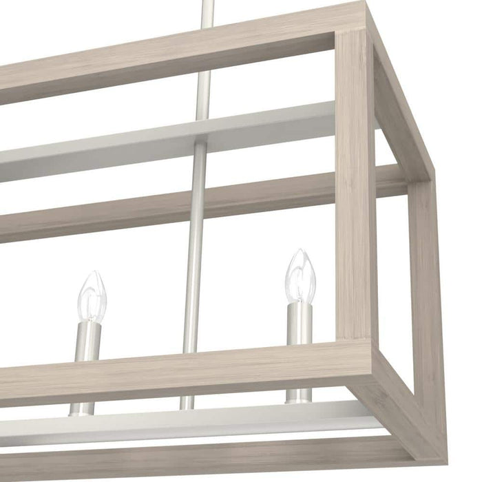 Hunter Squire Manor Five Light Linear Chandelier