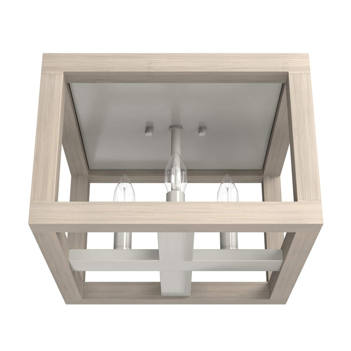 Hunter Squire Manor Four Light Flush Mount