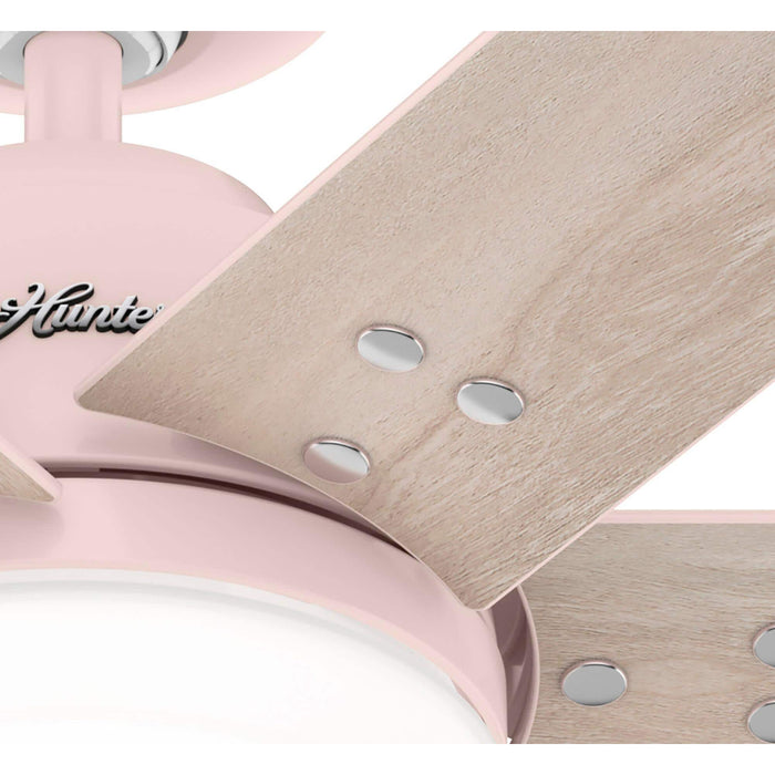 Hunter 44" Pacer Ceiling Fan with LED Light Kit and Handheld Remote