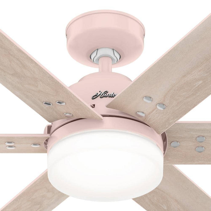 Hunter 44" Pacer Ceiling Fan with LED Light Kit and Handheld Remote