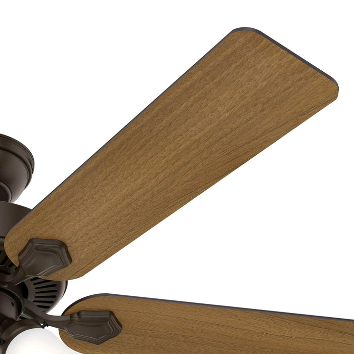 Hunter 52" Swanson Ceiling Fan with 3-Light LED Light Kit and Pull Chains