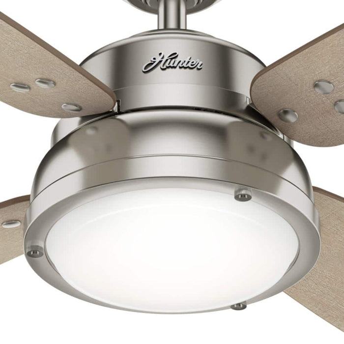 Hunter 52" Wingate Ceiling Fan with LED Light Kit and Handheld Remote