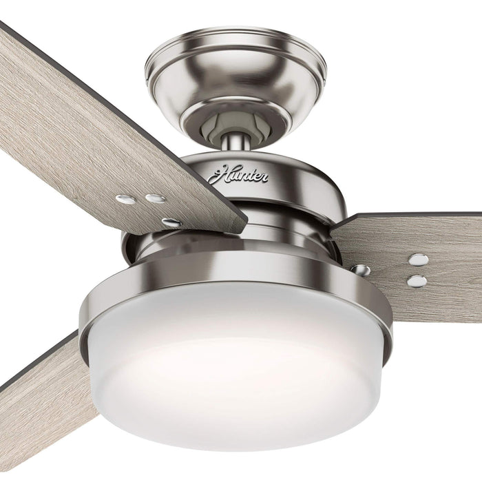 Hunter 44" Sentinel Ceiling Fan with LED Light Kit and Handheld Remote