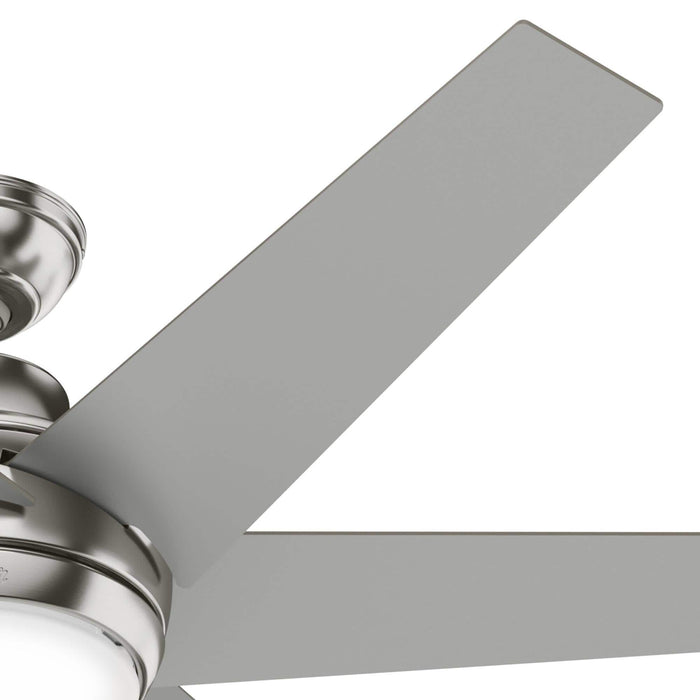 Hunter 52" Sotto Ceiling Fan with LED Light Kit and Handheld Remote