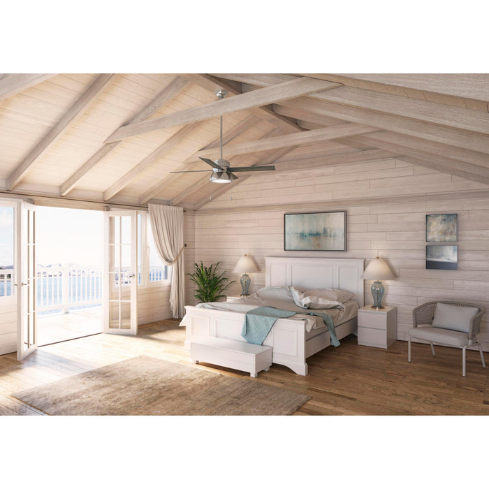 Hunter 52" Loki Ceiling Fan with LED Light Kit and Pull Chains