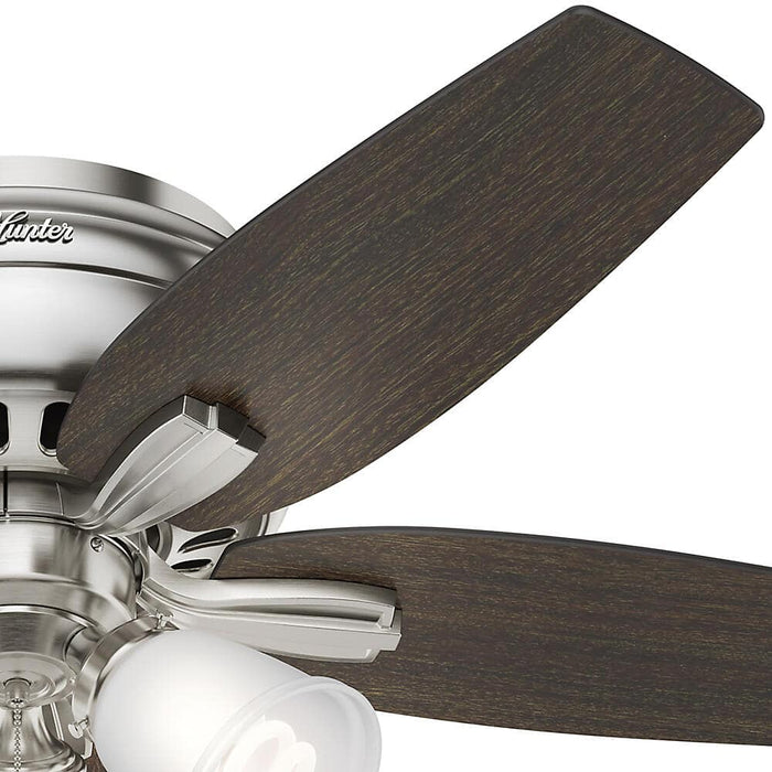 Hunter 42" Newsome Ceiling Fan with 3-Light LED Light Kit and Pull Chains