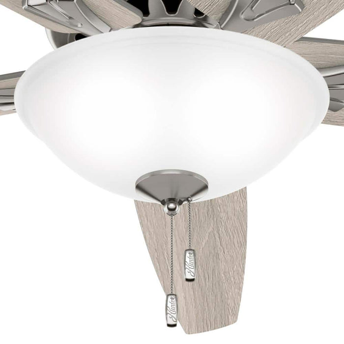Hunter 70" Stockbridge Ceiling Fan with LED Light Kit and Pull Chains