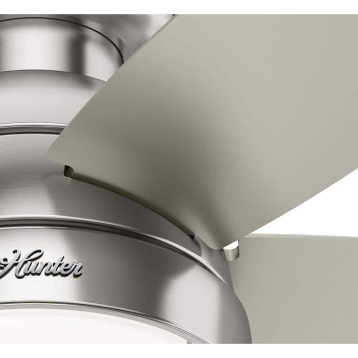 Hunter 44" Lilliana Ceiling Fan with LED Light Kit and Pull Chains