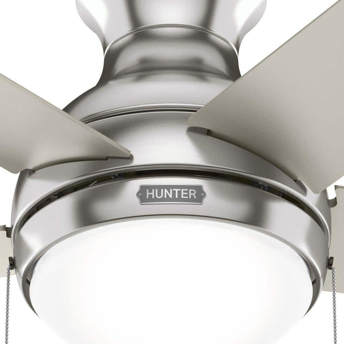Hunter 44" Aren Ceiling Fan with LED Light Kit and Pull Chains