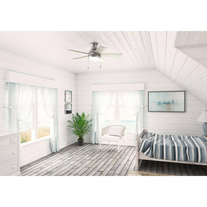 Hunter 44" Aren Ceiling Fan with LED Light Kit and Pull Chains