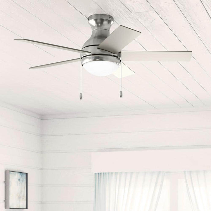 Hunter 44" Aren Ceiling Fan with LED Light Kit and Pull Chains