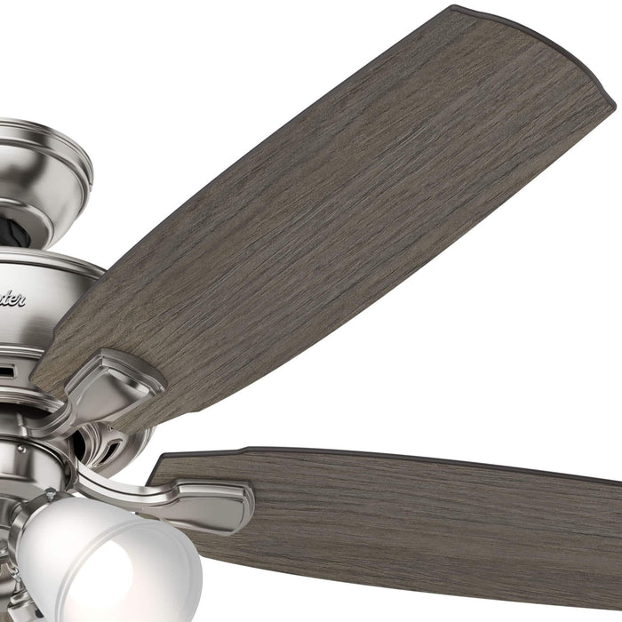 Hunter 52" Amberlin Ceiling Fan with LED Light Kit and Pull Chains