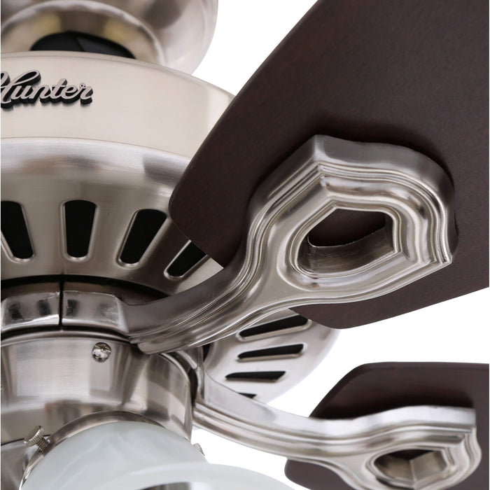 Hunter 52" Builder Ceiling Fan with 3-Light LED Light Kit and Pull Chains