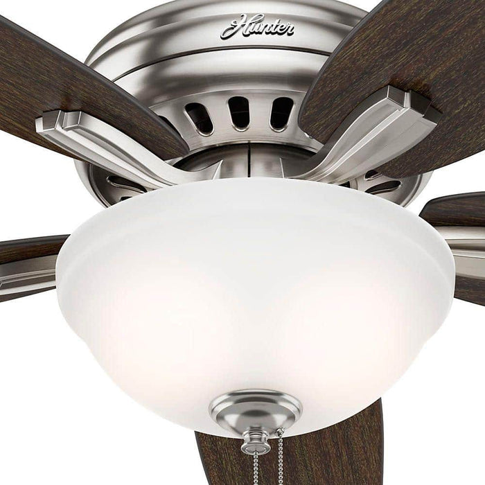 Hunter 52" Newsome Ceiling Fan with LED Light Kit and Pull Chains