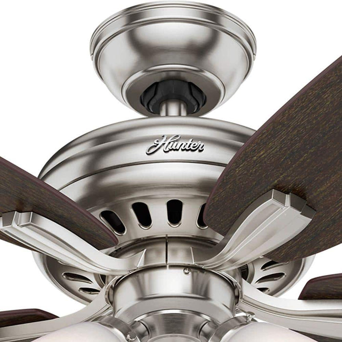 Hunter 52" Newsome Ceiling Fan with 3-Light LED Light Kit and Pull Chains