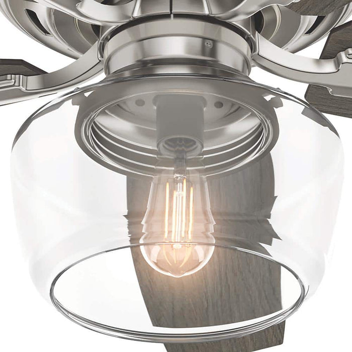 Hunter 52" Bennett Ceiling Fan with LED Light Kit and Handheld Remote