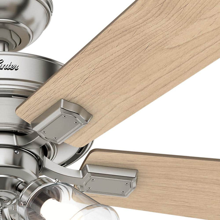 Hunter 52" Crestfield Ceiling Fan with LED Light Kit and Pull Chains