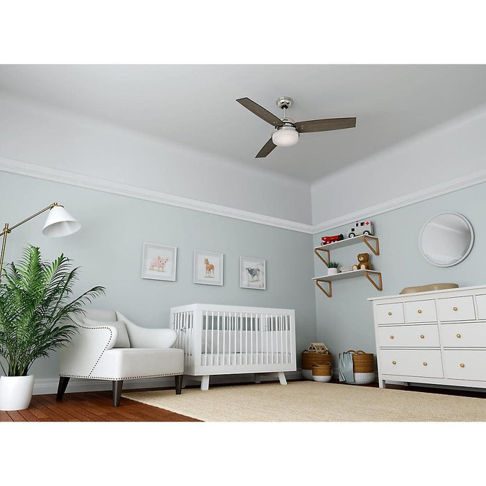 Hunter 52" Sentinel Ceiling Fan with LED Light Kit and Handheld Remote