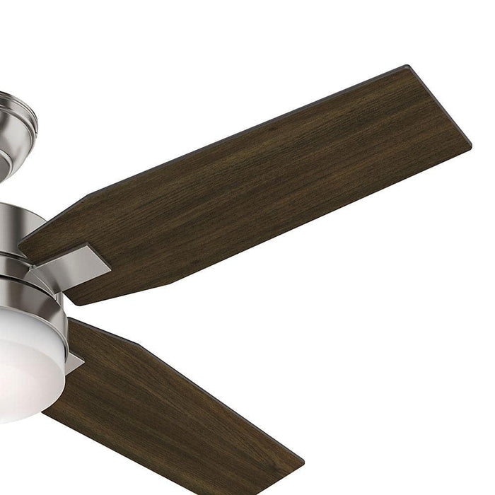 Hunter 50" Mercado Ceiling Fan with LED Light Kit and Handheld Remote
