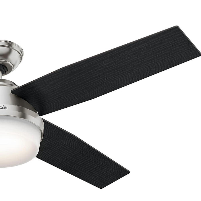 Hunter 52" Dempsey Indoor Ceiling Fan with LED Light Kit and Handheld Remote