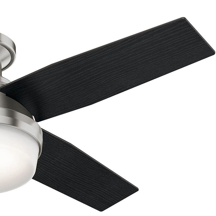 Hunter 44" Dempsey Interior Ceiling Fan with LED Light Kit and Handheld Remote