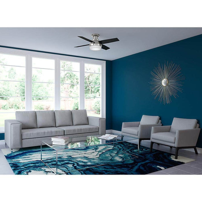 Hunter 44" Dempsey Interior Ceiling Fan with LED Light Kit and Handheld Remote