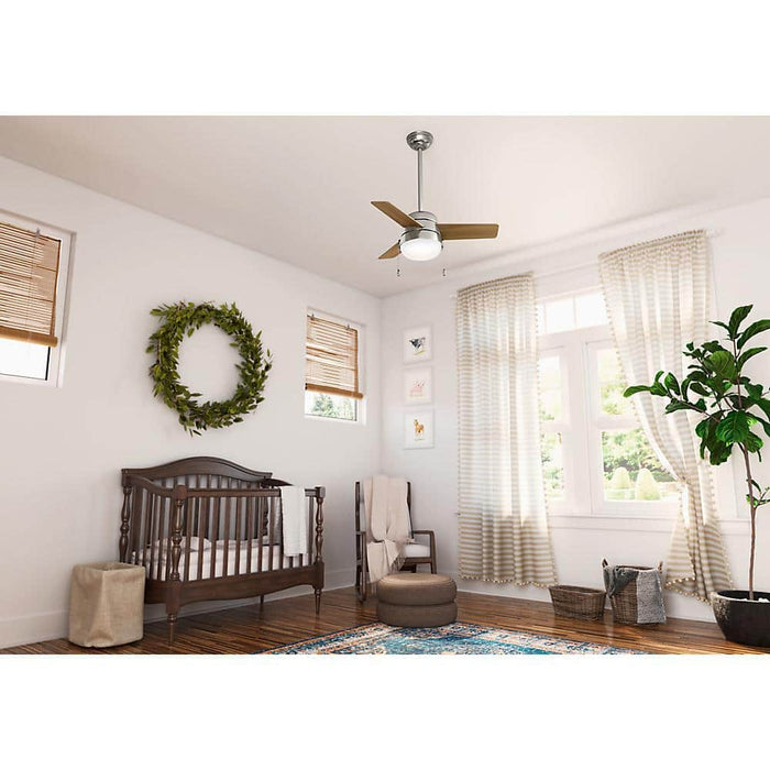 Hunter 36" Aker Ceiling Fan with LED Light Kit and Pull Chains