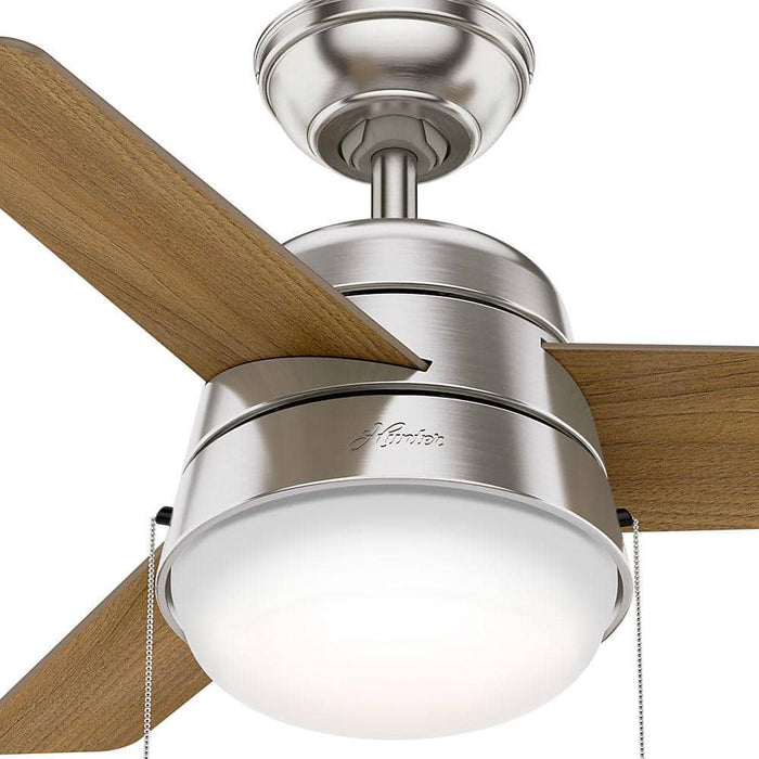 Hunter 36" Aker Ceiling Fan with LED Light Kit and Pull Chains