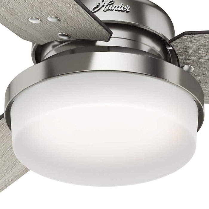 60``Ceiling Fan from the Sentinel collection in Brushed Nickel finish