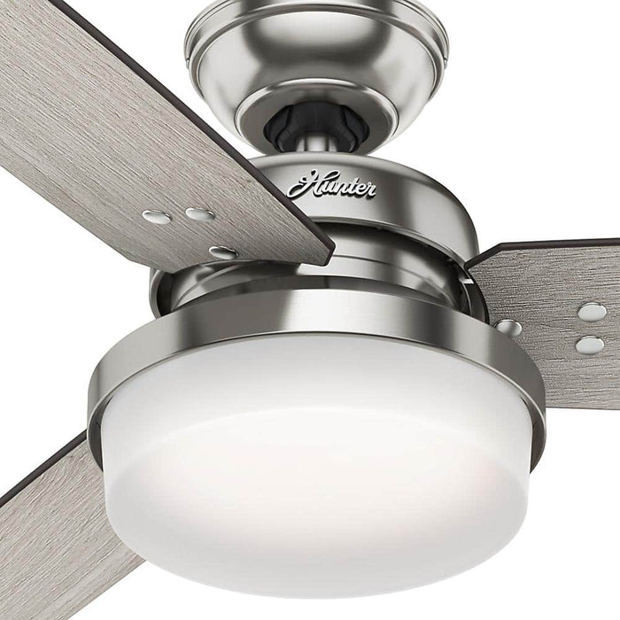 60``Ceiling Fan from the Sentinel collection in Brushed Nickel finish