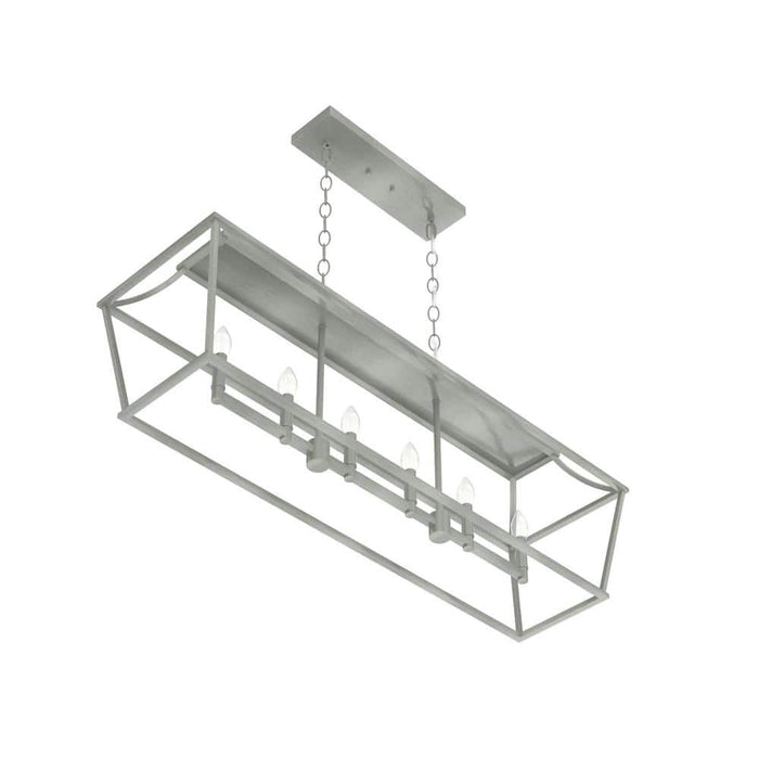 Hunter Laurel Ridge Six Light Linear Chandelier
