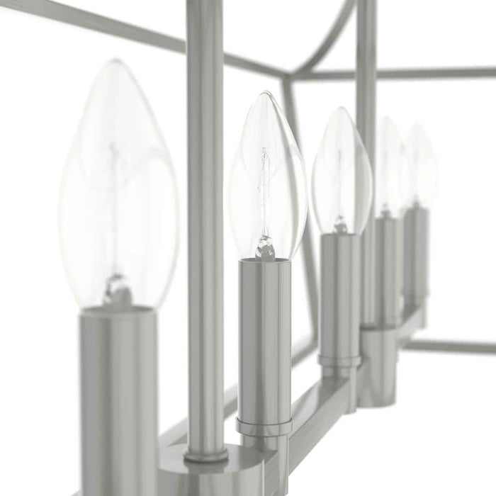 Hunter Laurel Ridge Six Light Linear Chandelier