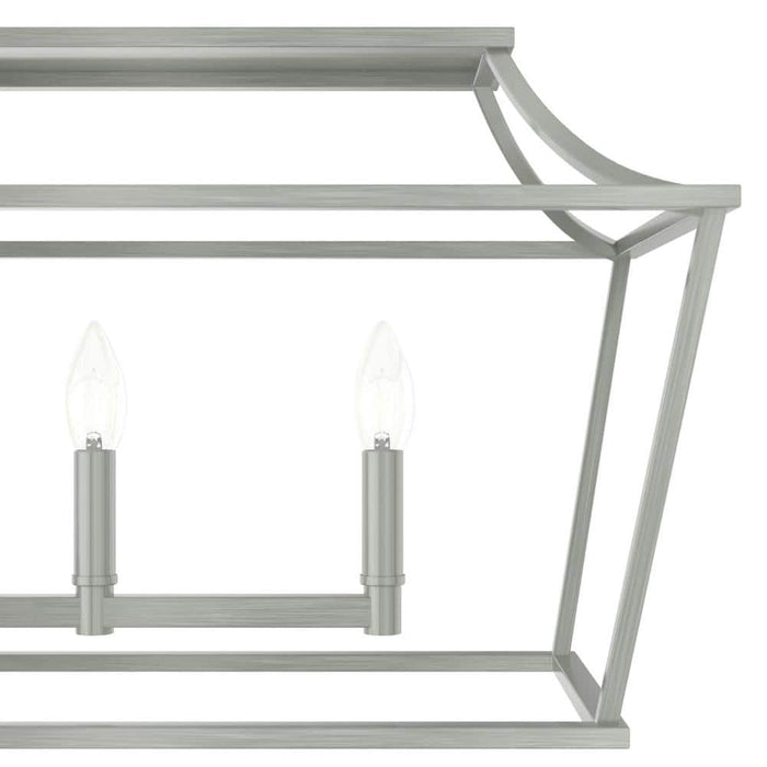 Hunter Laurel Ridge Six Light Linear Chandelier