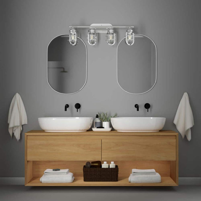 Hunter Starklake Four Light Vanity