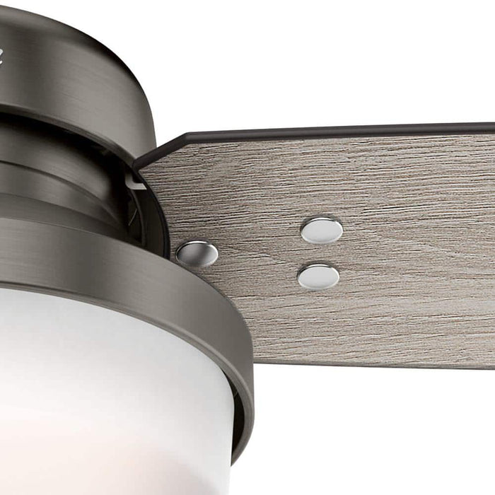 Hunter 52" Sentinel Ceiling Fan with LED Light Kit and Handheld Remote