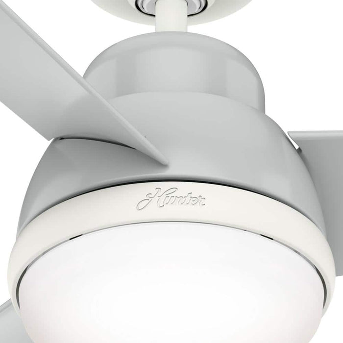 Hunter 36" Valda Ceiling Fan with LED Light Kit and Handheld Remote