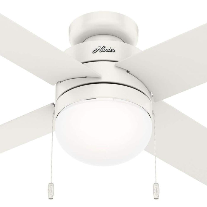 Hunter 52" Timpani Ceiling Fan with LED Light Kit and Pull Chains
