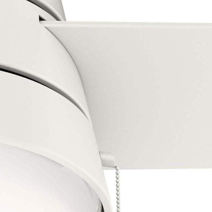 Hunter 52" Aker Indoor Ceiling Fan with LED Light Kit and Pull Chains