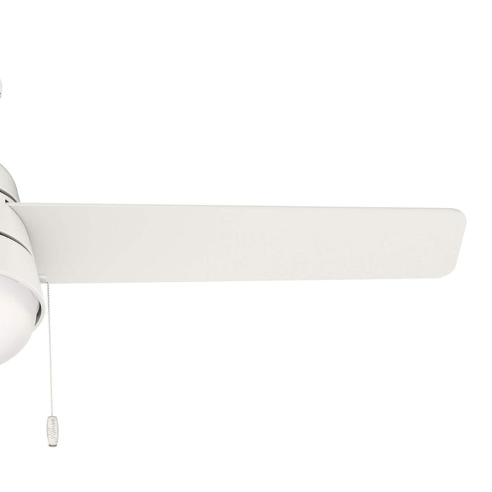 Hunter 52" Aker Indoor Ceiling Fan with LED Light Kit and Pull Chains