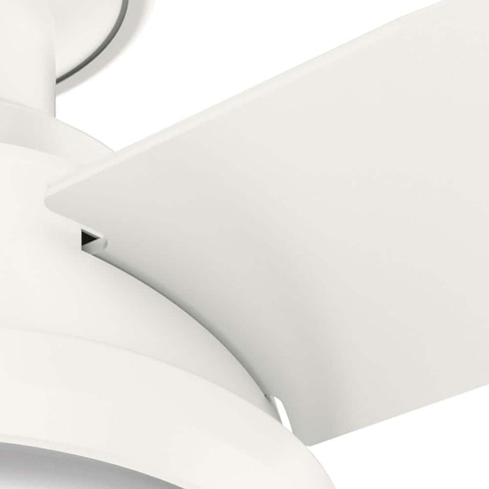 Hunter 44" Dempsey Outdoor Ceiling Fan with LED Light Kit and Handheld Remote