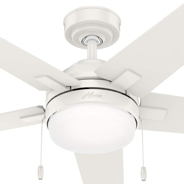 Hunter 44" Bartlett Ceiling Fan with LED Light Kit and Pull Chains