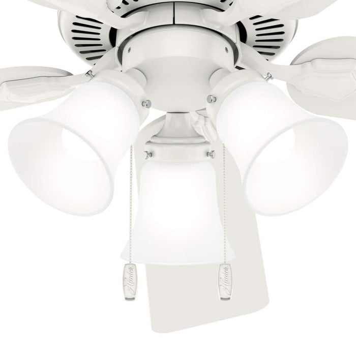 Hunter 52" Swanson Ceiling Fan with 3-Light LED Light Kit and Pull Chains
