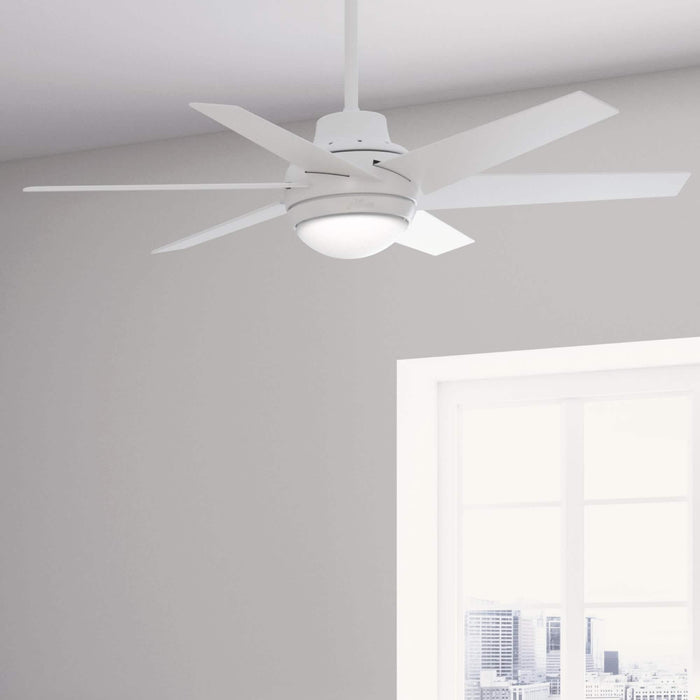 Hunter 52" Sotto Ceiling Fan with LED Light Kit and Handheld Remote