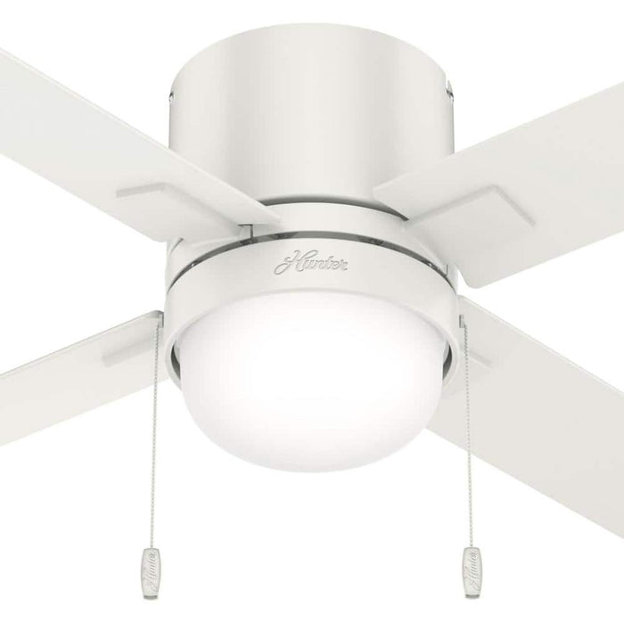 Hunter 44" Minikin Ceiling Fan with LED Light Kit and Pull Chains