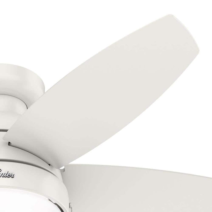 Hunter 44" Lilliana Ceiling Fan with LED Light Kit and Pull Chains