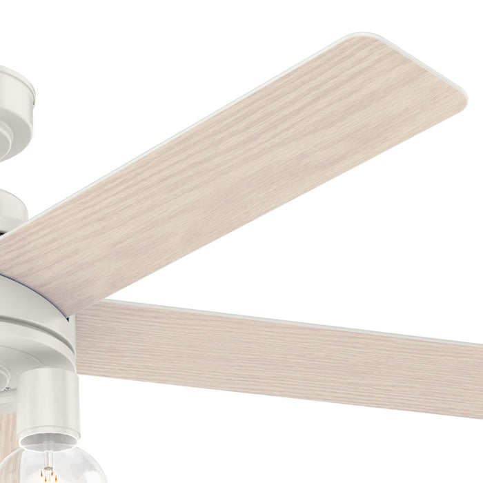 Hunter 52" Hardwick Ceiling Fan with LED Light Kit and Handheld Integrated Control System