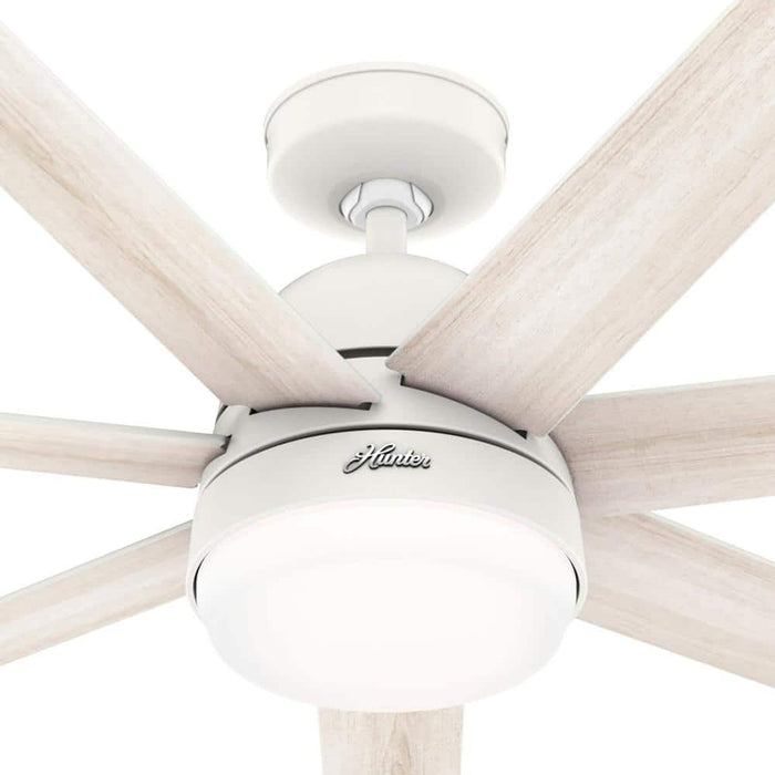 Hunter 70" Phenomenon Ceiling Fan with LED Light Kit and Wall Control